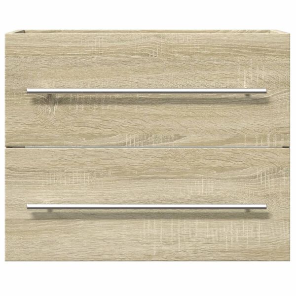 vidaXL Skříňka pod umyvadlo dub sonoma 60 x 38,5 x 48 cm dřevotříska