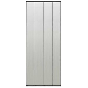 vidaXL Dveřn&iacute; s&iacute;ť proti hmyzu se s&iacute;ťovanou clonou čern&aacute; 100 x 220 cm