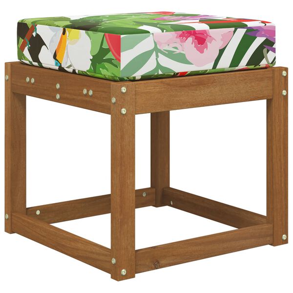 vidaXL Venkovn&iacute; sedac&iacute; pol&scaron;t&aacute;ř pestr&aacute; 40 x 40 x 8 cm 100% polyester