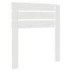 vidaXL Čelo postele B&iacute;l&aacute; 100 cm Kompozitn&iacute; dřevo