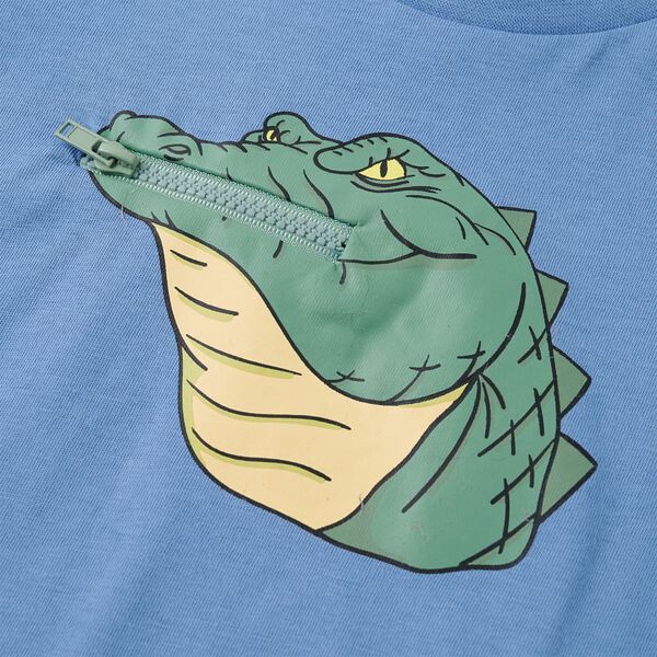 Dětsk&eacute; tričko středně modr&eacute; 140