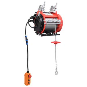vidaXL Elektrick&yacute; kladkostroj na le&scaron;en&iacute; 800 kg 230 V