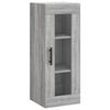 vidaXL Skř&iacute;ň highboard &scaron;ed&aacute; sonoma 34,5 x 34 x 180 cm kompozitn&iacute; dřevo