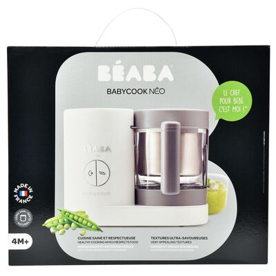 Beaba Kuchyňský robot 4 v 1 Babycook Neo 400 W šedý a bílý