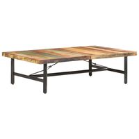 vidaXL Konferenční stolek 142 x 90 x 42 cm masivní recyklované dřevo