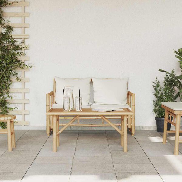 vidaXL Konferenčn&iacute; stolek Hněd&aacute; 90 x 50 x 43 cm bambus