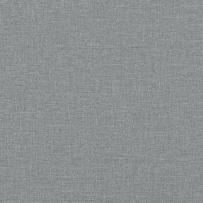 vidaXL Chesterfield pohovka 3místná světle šedá textil