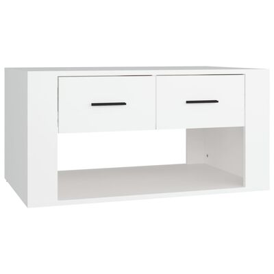 vidaXL Konferenční stolek bílý 80 x 50 x 40 cm kompozitní dřevo