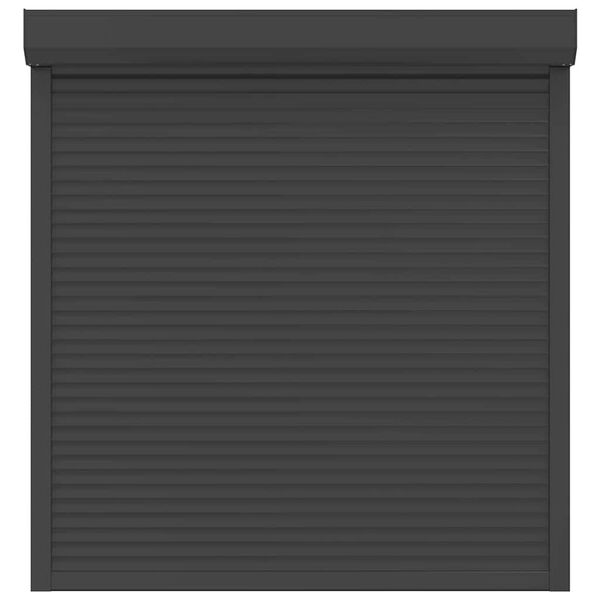 vidaXL Předokenn&iacute; roleta hlin&iacute;kov&aacute; 140 x 150 cm antracitov&aacute;