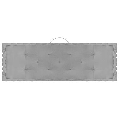 vidaXL Podušky na nábytek z palet 6 ks šedé bavlna