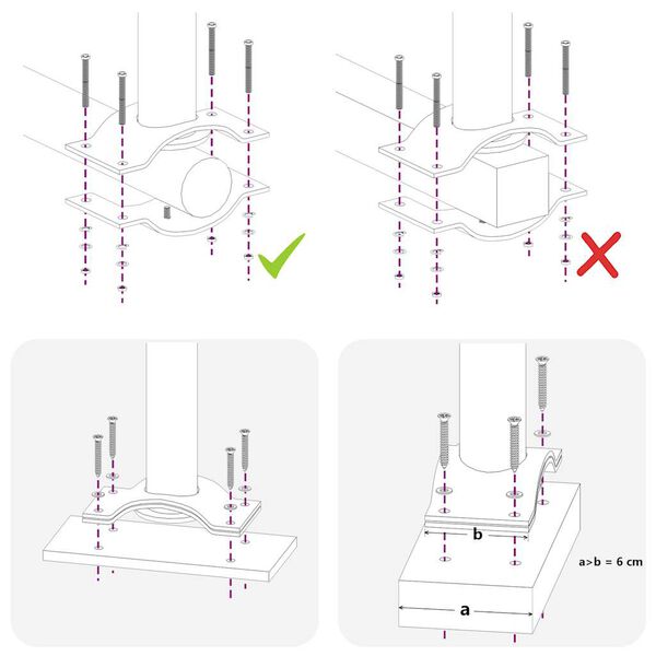 vidaXL Zatahovací boční markýza / zástěna na terasu 80 x 300 cm šedá