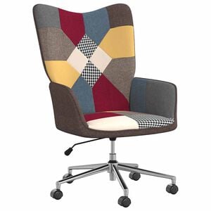 vidaXL Relaxačn&iacute; křeslo patchwork textil
