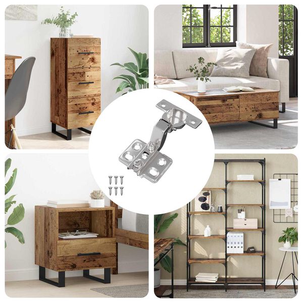 vidaXL Z&aacute;věs 254 pcs Niklov&aacute; 26 mm Železo