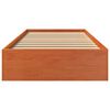 vidaXL Postel bez matrace voskově hněd&aacute; 75 x 190 cm masivn&iacute; borovice