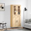 vidaXL Skř&iacute;ň highboard dub sonoma 69,5 x 34 x 180 cm kompozitn&iacute; dřevo