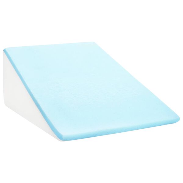 vidaXL Pol&scaron;t&aacute;ř na nohy Jednobarevn&yacute; B&iacute;l&aacute;