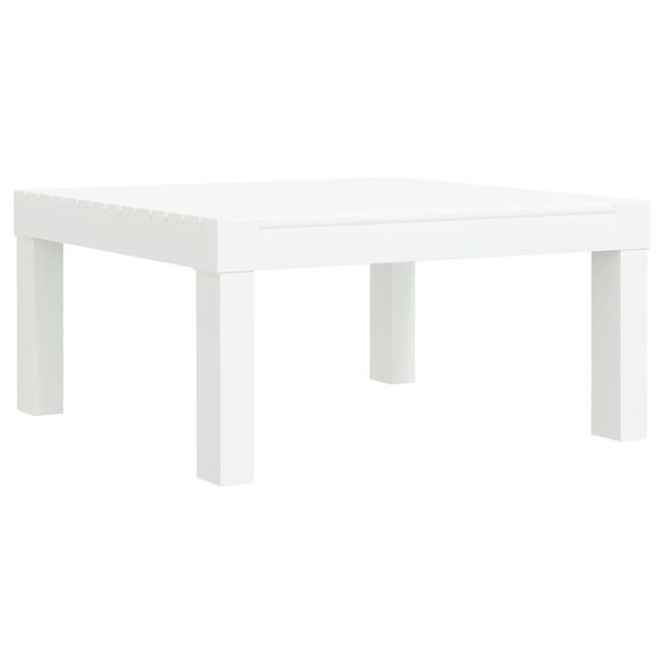 vidaXL Leh&aacute;tko s podu&scaron;kami b&iacute;l&eacute; PP