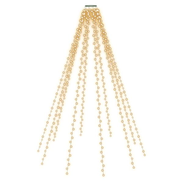 vidaXL Světeln&aacute; s&iacute;ť na v&aacute;nočn&iacute; stromek se 400 LED diodami 400 cm