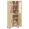 vidaXL Skř&iacute;ň highboard dub sonoma 69,5 x 34 x 180 cm kompozitn&iacute; dřevo