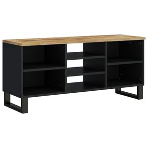 vidaXL TV stolek 100 x 33 x 46 cm masivn&iacute; mangovn&iacute;k a kompozitn&iacute; dřevo
