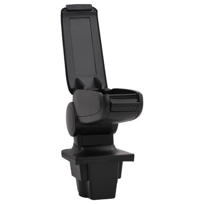 vidaXL Loketní opěrka do auta černá 16 x 35 x (30–49) cm ABS
