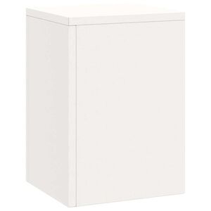 vidaXL Stojan na rostliny 3 pcs B&iacute;l&aacute; Ocel