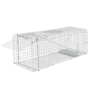 vidaXL Pozinkovan&aacute; past na živ&eacute; živočichy 80 cm