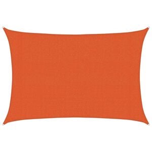 vidaXL Plachta proti slunci 160 g/m&sup2; obd&eacute;ln&iacute;k oranžov&aacute; 3 x 4,5 m HDPE
