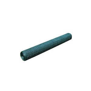vidaXL Pletivo ke kurn&iacute;ku s PVC vrstvou 25 x 0,5 m zelen&eacute;