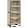 vidaXL Knihovna dub sonoma 60 x 35 x 139 cm kompozitn&iacute; dřevo