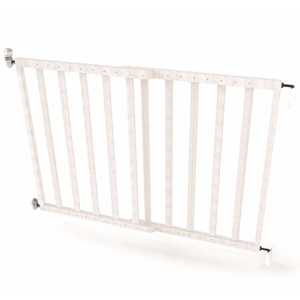 Noma Roz&scaron;iřiteln&aacute; dětsk&aacute; z&aacute;brana 63,5&ndash;106 cm dřevo b&iacute;l&eacute; 94153