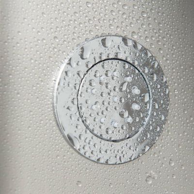 SCHÜTTE Sprchový panel SANSIBAR barva nerezová ocel