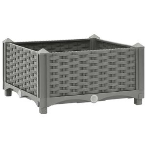vidaXL Vyv&yacute;&scaron;en&yacute; z&aacute;hon 40 x 40 x 23 cm polypropylen
