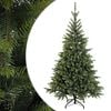 vidaXL Uměl&yacute; Skl&aacute;dac&iacute; V&aacute;nočn&iacute; Strom 120 cm PVC a kov Zelen&aacute;
