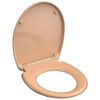 SCH&Uuml;TTE WC prk&eacute;nko z duroplastu se soft-close a quick release BEIGE
