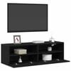 vidaXL TV wall cabinet Čern&yacute; dub 100 x 30 x 30 cm kompozitn&iacute; dřevo