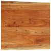 vidaXL Stoln&iacute; deska 80x80x3,8 cm čtvercov&aacute; masivn&iacute; ak&aacute;cie živ&aacute; hrana