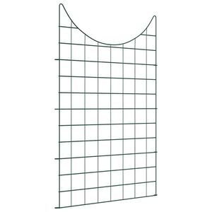 vidaXL Sada plotu na rybn&iacute;k 8 pcs Zelen&aacute; 50 x 80 cm Ocel