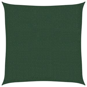 vidaXL St&iacute;n&iacute;c&iacute; plachta 160 g/m&sup2; tmavě zelen&aacute; 2,5 x 2,5 m HDPE