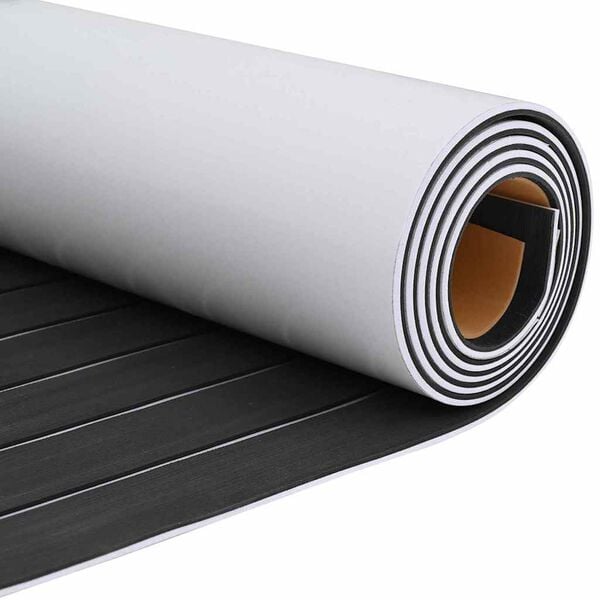 vidaXL Podlaha pro čluny tmavě šedá a bílá 240 x 60 cm EVA pěna