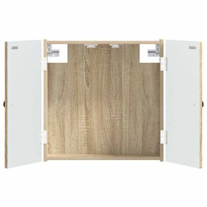 vidaXL Skř&iacute;ň na terče BREDA Dub sonoma 52,5 x 10,5 x 53,5 cm