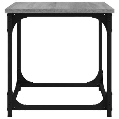 vidaXL Odkládací stolek šedý sonoma 40 x 40 x 40 cm kompozitní dřevo
