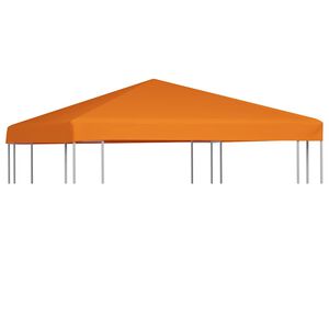vidaXL N&aacute;hradn&iacute; střecha na alt&aacute;n 310 g/m&sup2; 3 x 3 m oranžov&aacute;