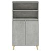 vidaXL Skříň highboard betonově šedá 60 x 36 x 110 cm kompozitní dřevo