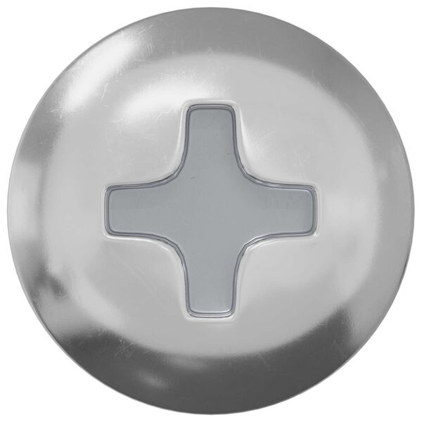 vidaXL Samovrtn&yacute; hřeb&iacute;k 2 pcs Zinkovan&yacute; 4 x 25 mm Ocel