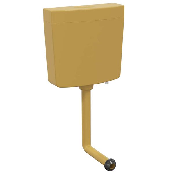 vidaXL Splachovací WC nádržka se spodním přívodem vody 3/6 l curry