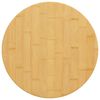 vidaXL Stoln&iacute; deska &Oslash; 40 x 4 cm bambus