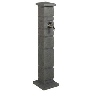 vidaXL Zahradn&iacute; tanker Antracitov&aacute; 26 x 26 x 101 cm PE
