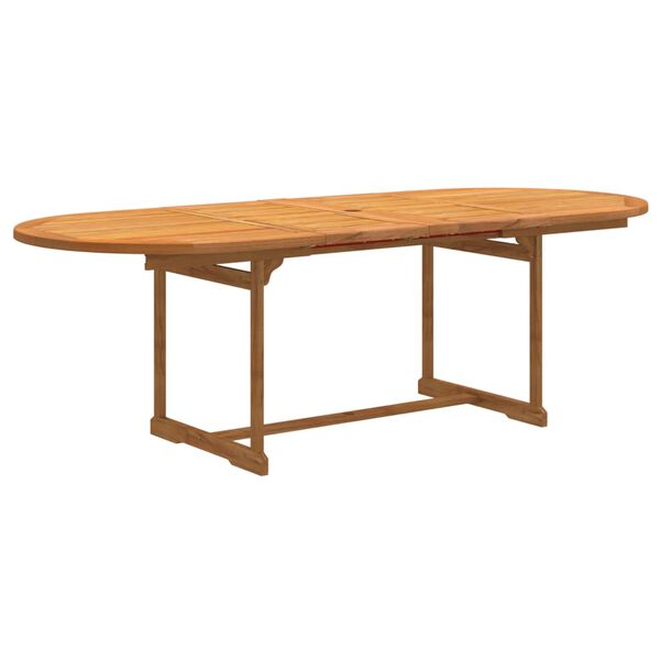 vidaXL 7d&iacute;ln&yacute; zahradn&iacute; j&iacute;deln&iacute; set masivn&iacute; ak&aacute;ciov&eacute; dřevo a textilen