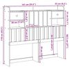 vidaXL Čelo postele s &uacute;ložn&yacute;m prostorem b&iacute;l&eacute; 135 cm masivn&iacute; borovice